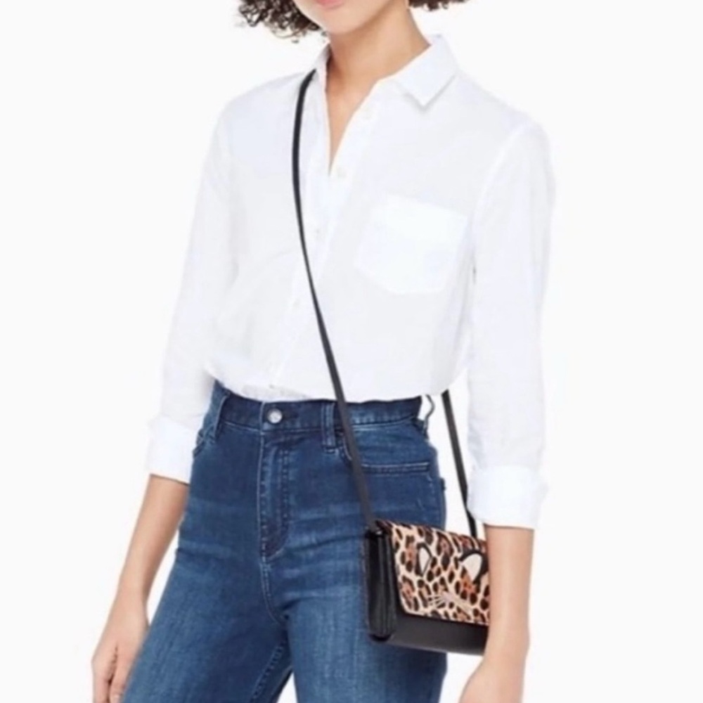 Kate Spade NWT Leopard Print Crossbody Bag - Picture 3 of 16